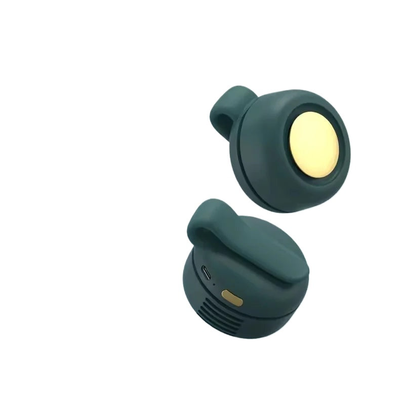 Small Whirlwind Fan Portable Mini Clip Fan Handheld Cute Sports Outdoor Bodypack Fan Summer USB Charging Silent Pocket Fan