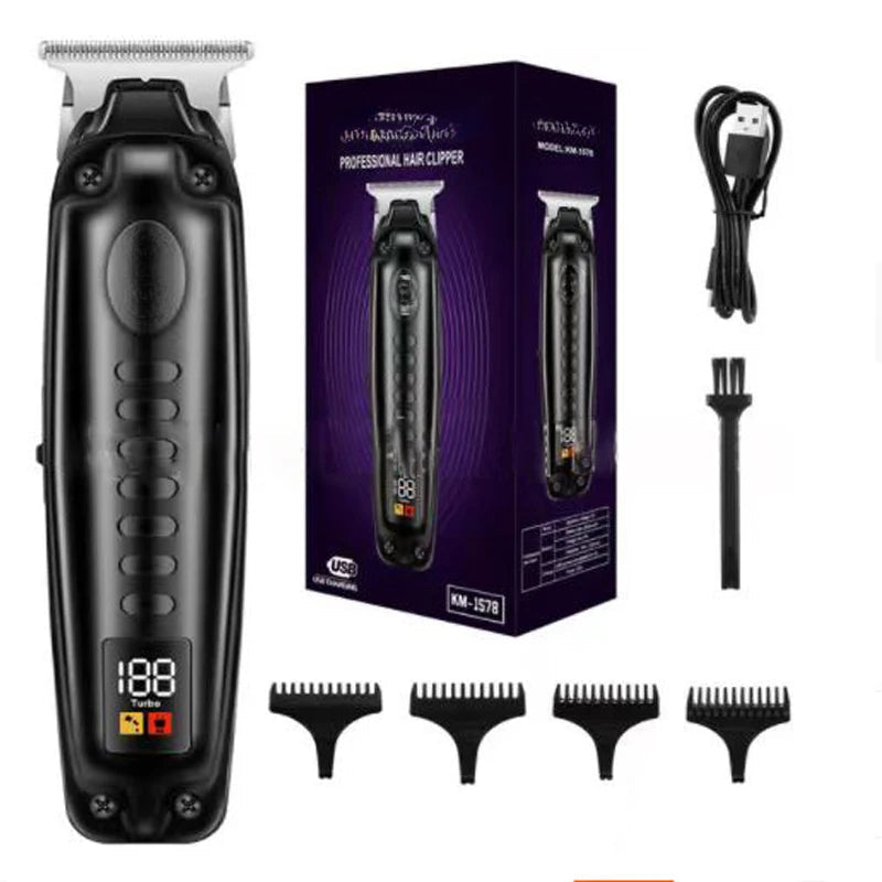 Beard Hair Trimmer For Men Electric Hair Clipper Cordless Professional Haircut Machine Rechargeable