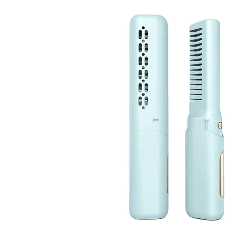 Mini Hair Straightener Professional Quick Heated Electric Hot Comb Multifunctional Straightener