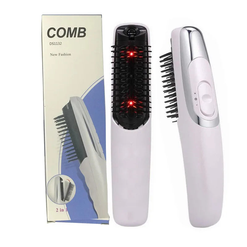Hair Growth Care Electric Wireless Infrared Ray Massage Comb Hair follicle Stimulate Anti Dense Anti Hair-loss Head Massager