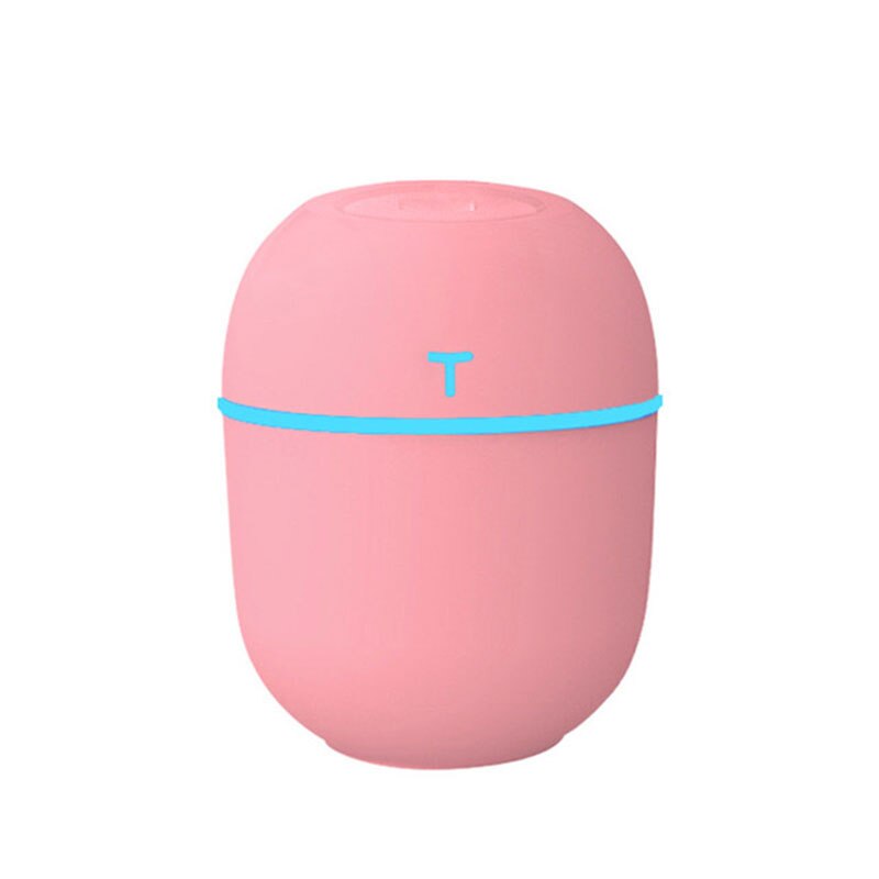 220ML Ultrasonic Mini Air Humidifier Aroma Essential Oil Diffuser USB Rechargeable Mist Maker Purifier LED Night Light Car Home