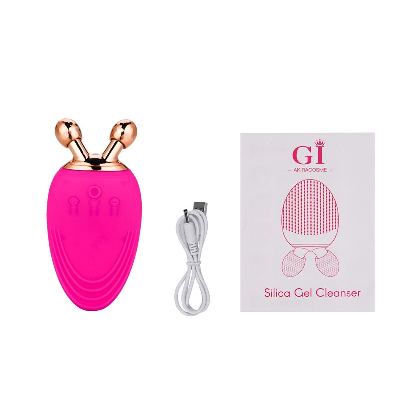 Massager For Face Electric Facial Cleansing Brush Make Up Remover Brush Ultrasonic Facial Deep Cleaning Brushes