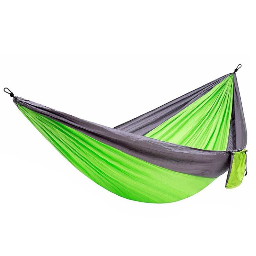 Hiking Camping Lightweight Hammocks Outdoor Backyard Leisure Hanging Swing Bed Furniture Leisure Sleeping Hanging Bed