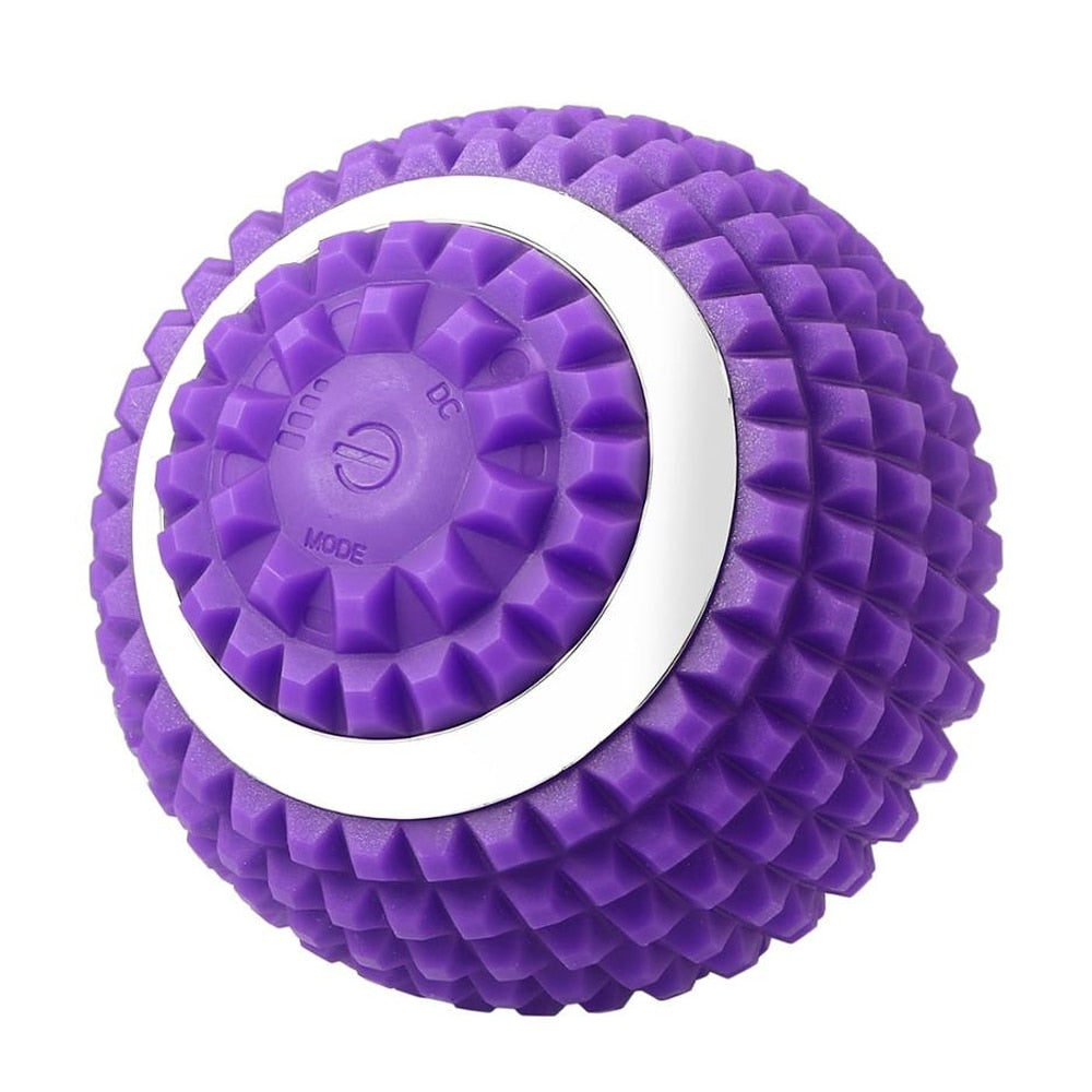 Electric Vibrating Massage Ball Sport Fitness Foot Pain Relief Plantar Facilities Reliever Gym Home Training Yoga Massager Ball