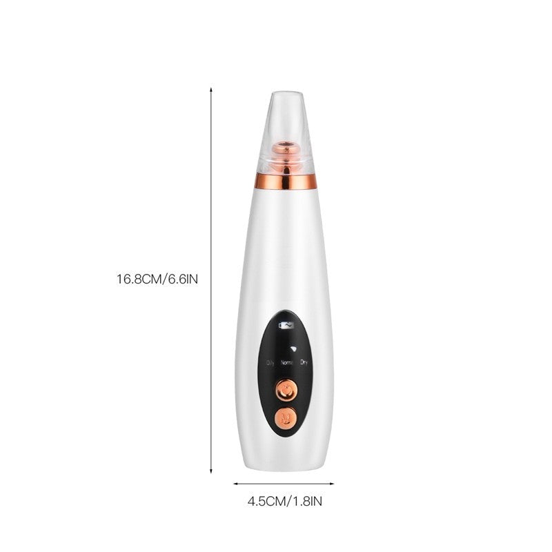 6 In 1 Electric Facial Blackhead Remover Vacuum Suction Pore Removal Deep Cleaning Face Cleanser Household Beauty Tools
