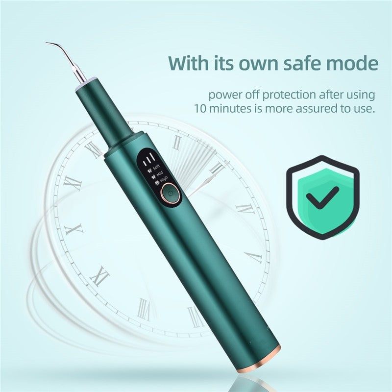 Portable Electric Sonic Dental Calculus Scaler Oral Teeth Tartar Remover Plaque Stains Cleaner Removal Teeth Whitening