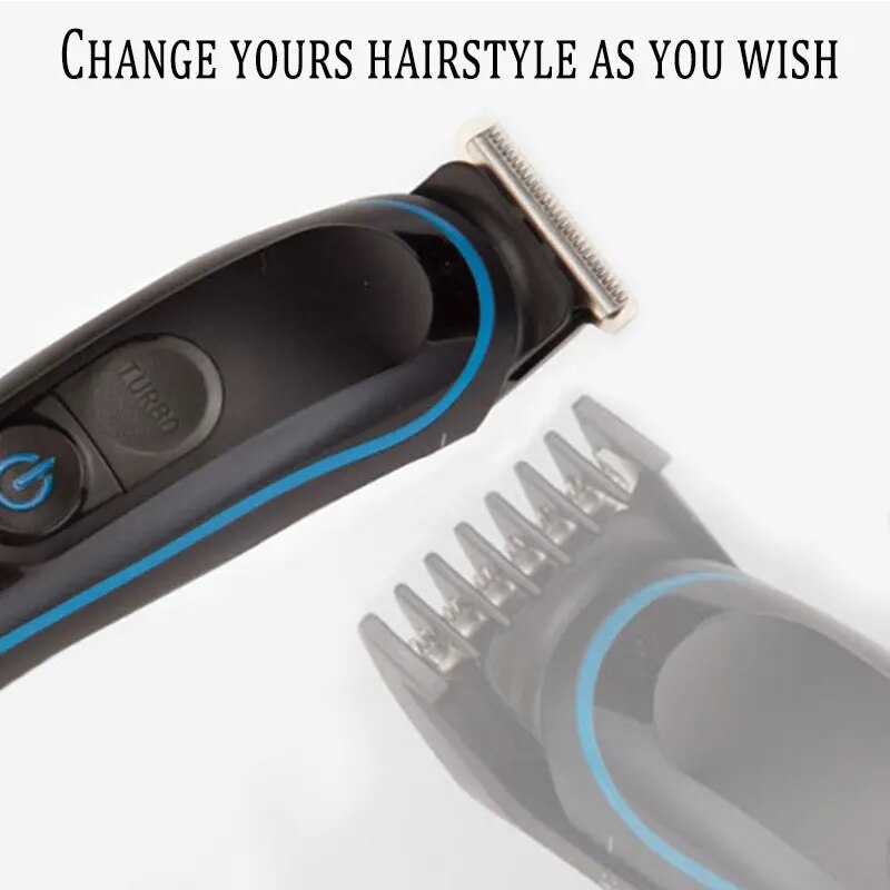 All In 1 Hair Beard Trimmer For Men Grooming Kit Electric Face Body Groomer Eyebrow Nose Ear Trimmer And Shaver