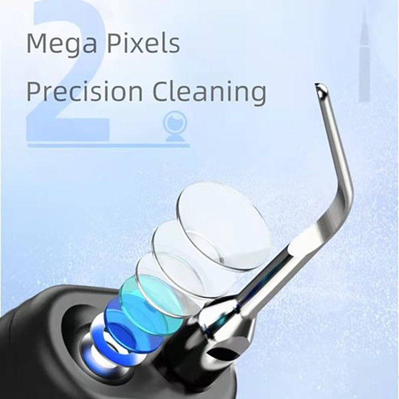 Electric Ultrasonic Dental Calculus Remover Visible Wifi Bluetooth Irrigator USB Rechargeable Teeth Whitening Scaler for Home