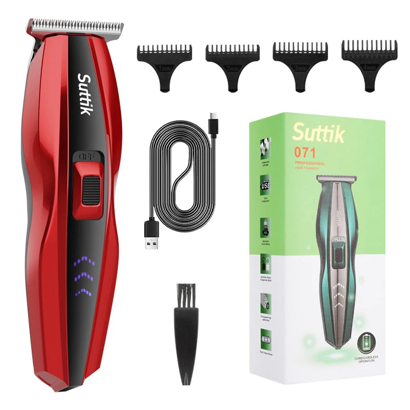 Professional Hair Clipper Wireless Hair Trimmer Hair Cutting Machine Electric Zero Cutting Machine Trimmer for Men