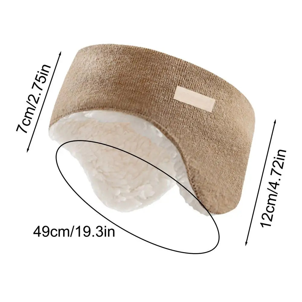 Winter Elastic Fashion Warm Sport Earmuffs for Women Men Unisex Outdoor Skiing Running Riding Windproof Ear Warmer