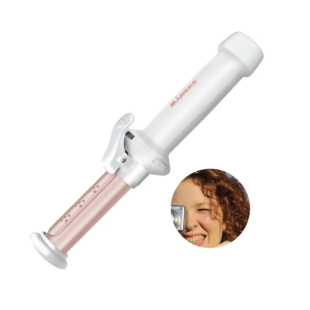 Cordless Curling Hair Quick Automatic Iron Rechargeable Electric Scalding Styling Ceramic Power Bank Woman Fashionable