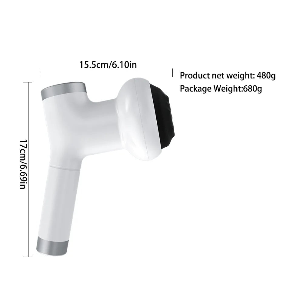 Massage Stick Wireless Charging Female Fat Pusher Handheld Portable Massager Neck Waist Shoulder Massager