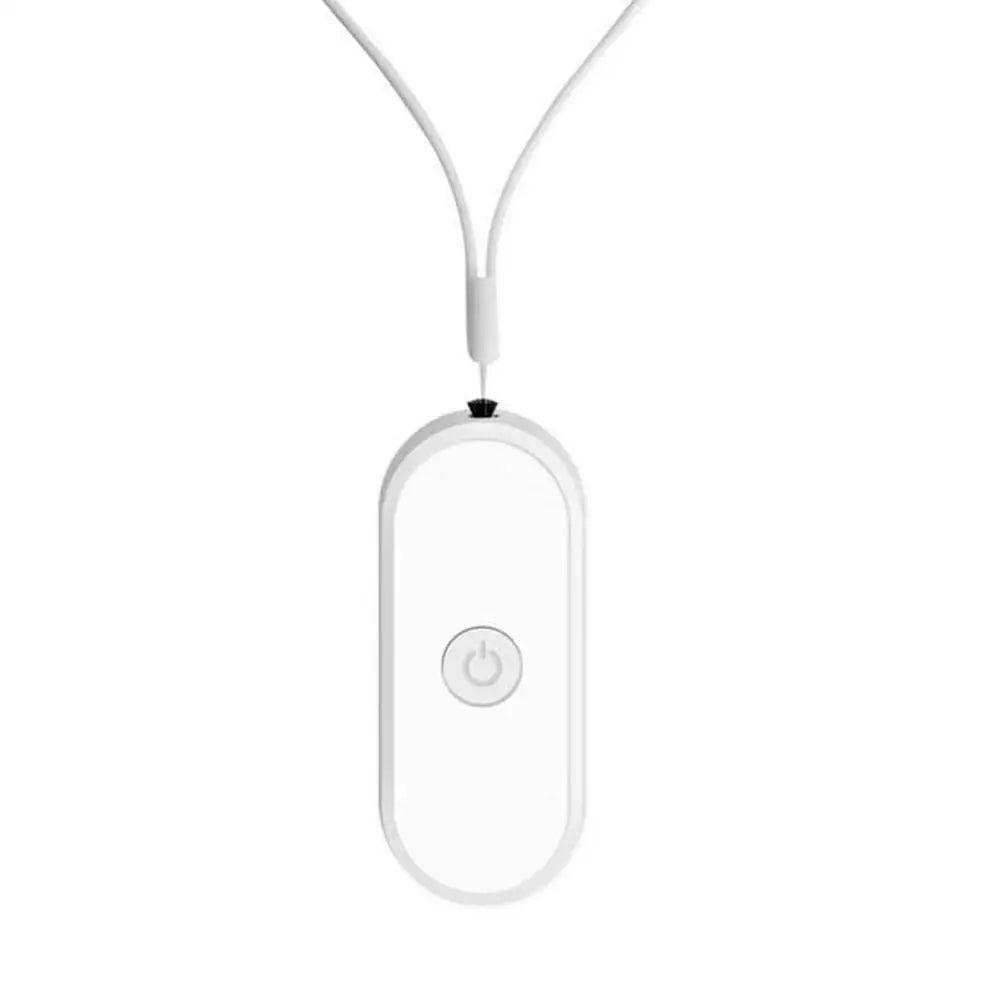 Personal Air Purifier Necklace Negative Ion Generator Necklace No Static Electricity For Car Airplane Office Bedroom And Travel