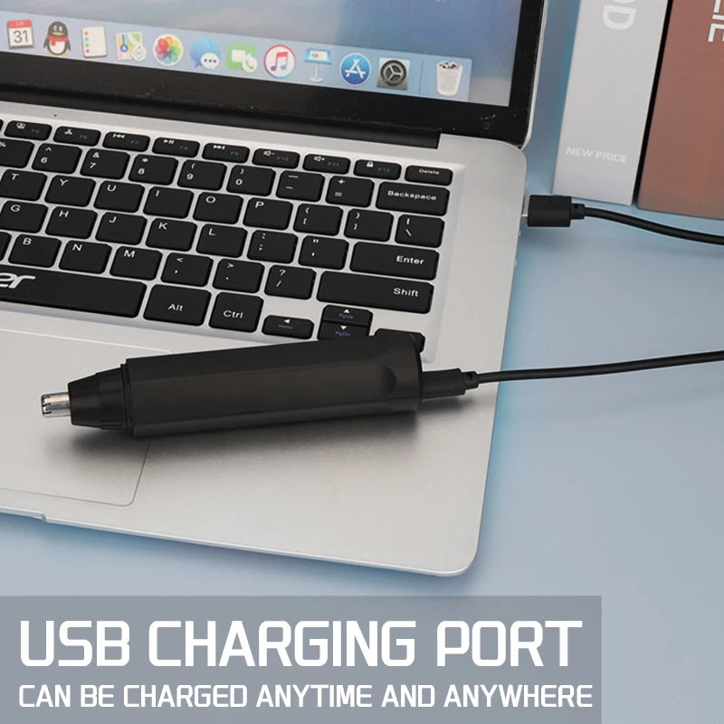 Popular Painless Electric Nasal hair Trimmer Usb Rechargeable Beard Nasal Ear Hair Trimmer Available for both men & women