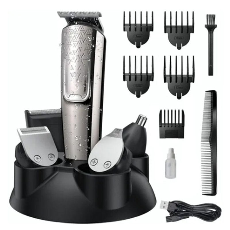 Professional 5 in 1 Electric Hair Trimmer for Barber Multi-function Men's Hair Clipper Electric Shaver Hair Cutting Machines