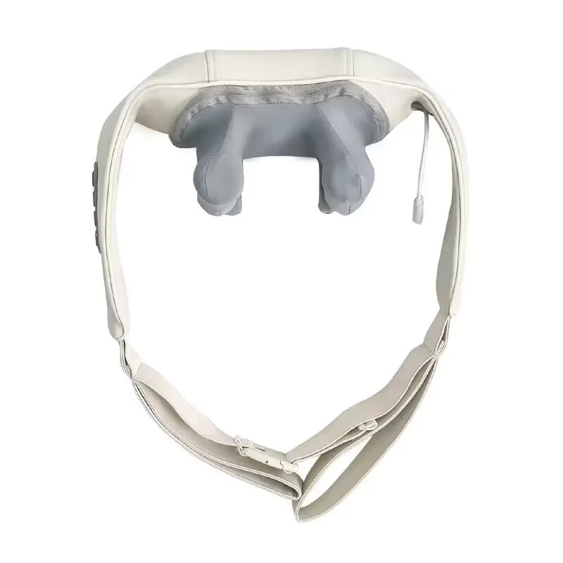 Shiatsu Massage 5D Kneading Shawl Chiropractic Back Massager Neck Shoulder Relax Pain Relief Heating Neck