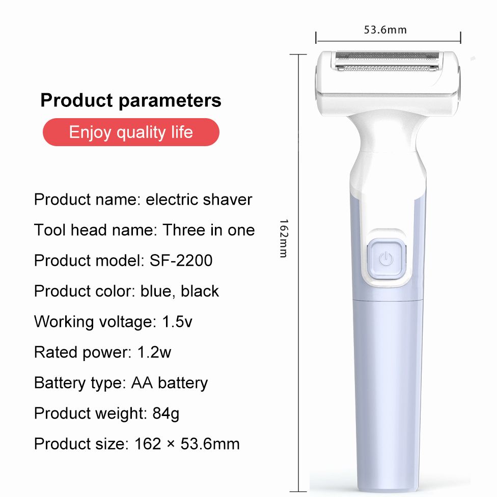 Electric Depilator Epilator Hair Remover Shaver Machine Bikini Body Facial Hair Removal Beard Razor Trimmer for Women Men
