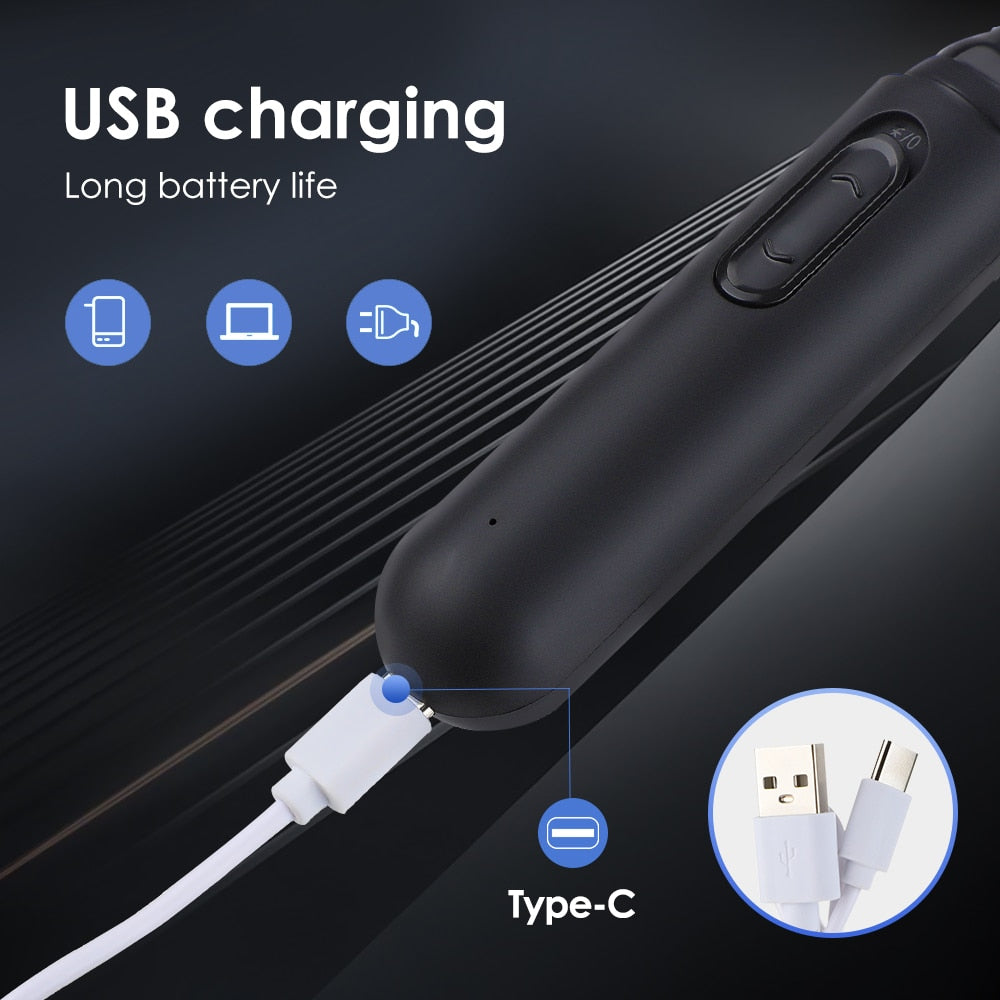 Electric Nose Hair Trimmer Implement Shaver Clipper Unisex Ear Neck Eyebrow Trimmer Shaver Man Clean Trimer Razor Remover Kit