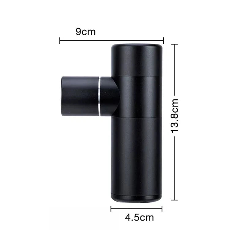 Portable Mini Fascia Gun Neck Back Massager Muscle Massager Silent Fascia Gun To Clear The Meridians And Relieve Pain Home