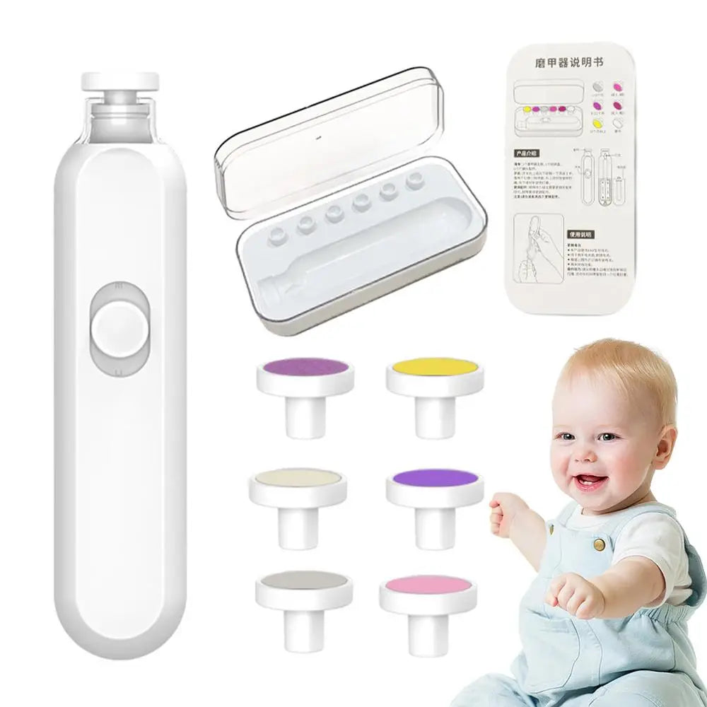 Nail Trimmer with Light Electric Light Up 360 Degree Rotating Nail Trimmer Low Noise Nail File Nail Clippers