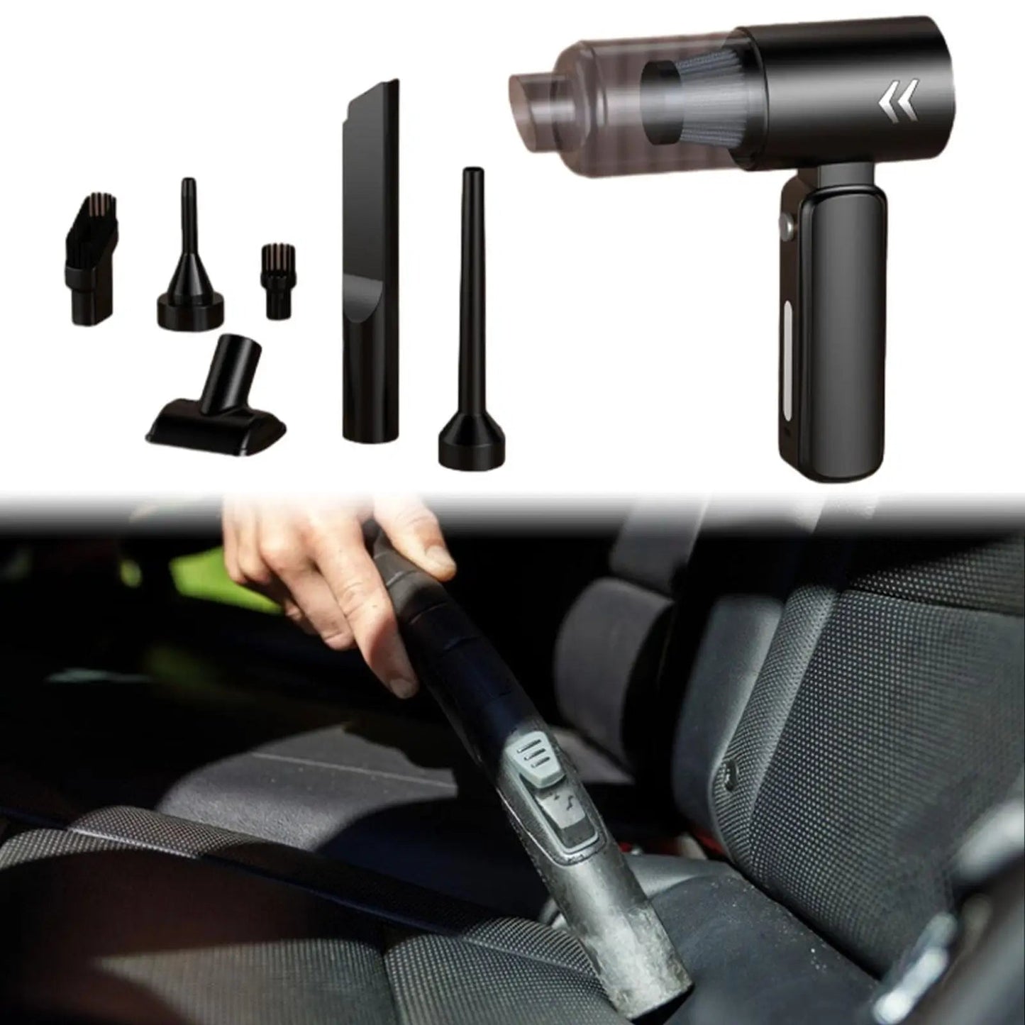 Car Handheld Vacuum Cleaner Lightweight 8000PA Keyboard Vacuum Cleaner Cordless