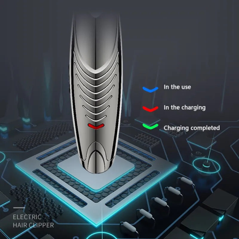 USB Rechargeable Hair Clipper Hair Clipper Oil Head Clipper Hair Carving Carving White Beard Trimming