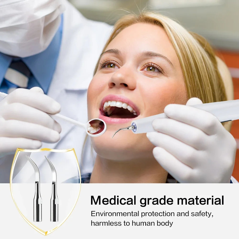 Dental Scaler Ultrasound Electric Tooth Cleaning Oral Care Plaque Removes Tartar Dental Scraper Dental Instrument