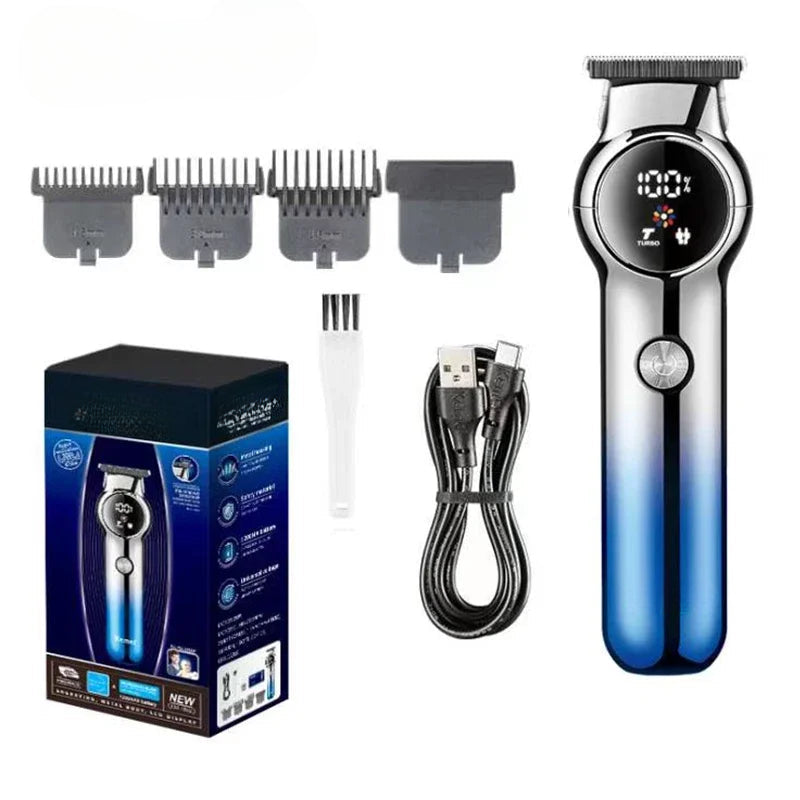Cordless Detailer Trimmer Extremely Close Trimming Crisp Clean Line Hair Clipper Professional Barber Hair Cutting Machine