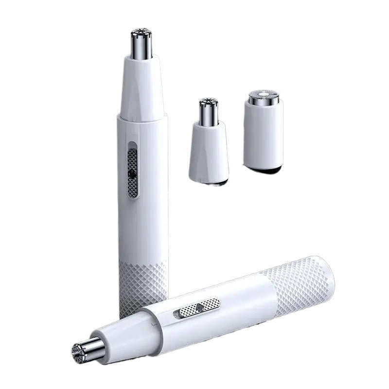 Electric Nose Hair Trimmer Beard Clipper Rechargeable Multi-kinetic Washable Shaving 2in1 Nose Ear Hair Trimmer Electric Razor
