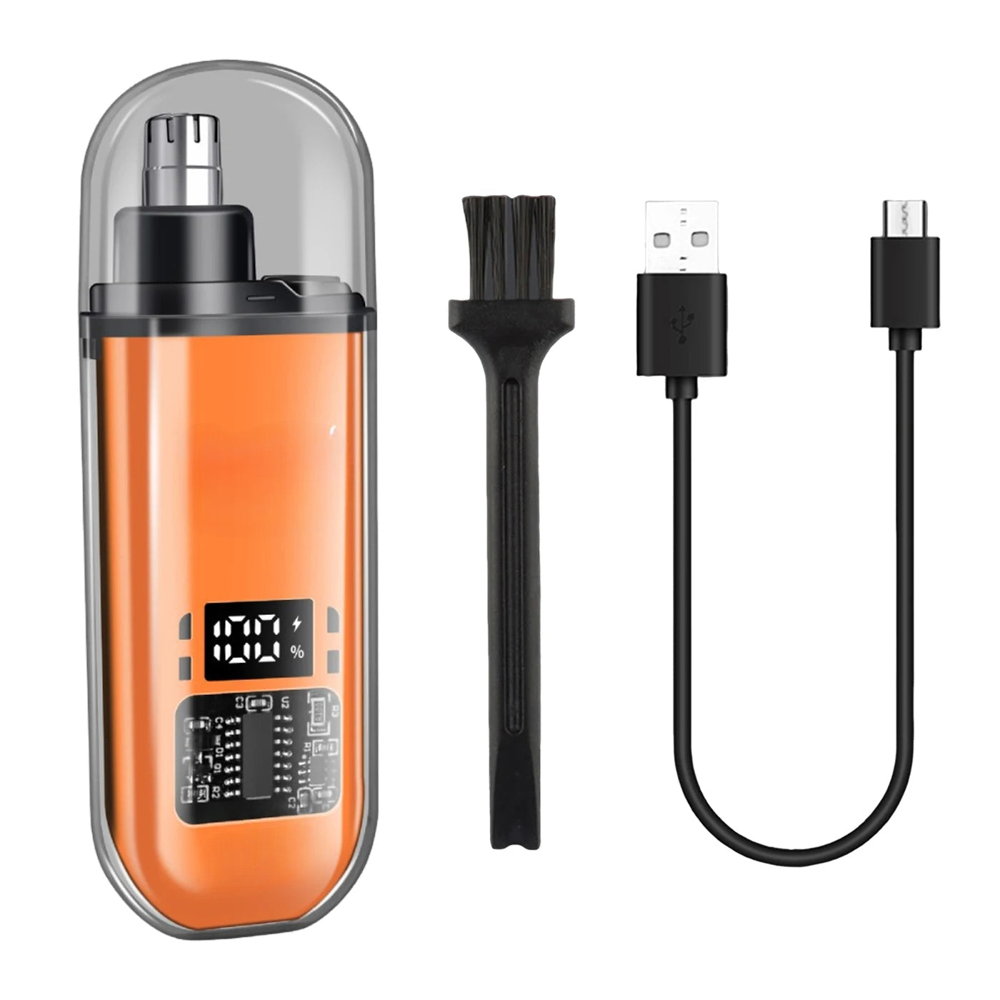 Portable Electric Nose Ear Trimmer Cordless razor Mini Pocket Hair Eyebrow Trimmers for Men usb Rechargeable hair Clipper