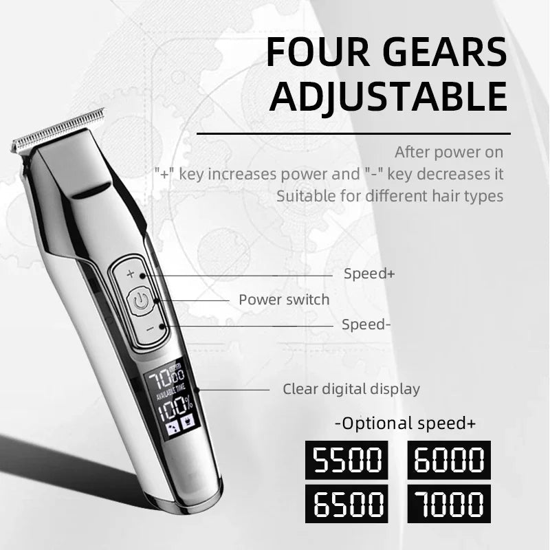 Professional Barber Machine Professional Clippers Hair Clippers For Men Professional Hair Cutting Cut Hair Machine