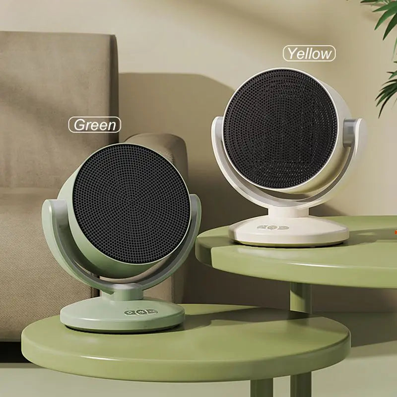 Automatic Swing Head Air Warmer Large-area Circulating Heating Ventilator PTC Ceramic Core Rapid Heating Anti-dumping