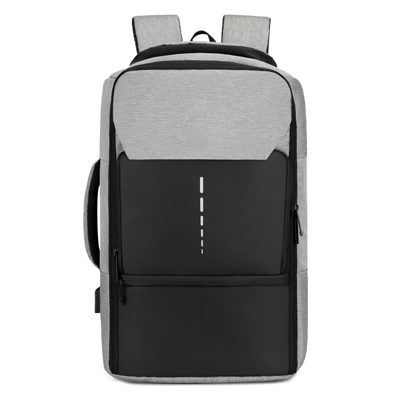 Business Men's Backpack Large-capacity Waterproof Bag Multifunctional USB Charging Laptop Bagpack Male Travel Office