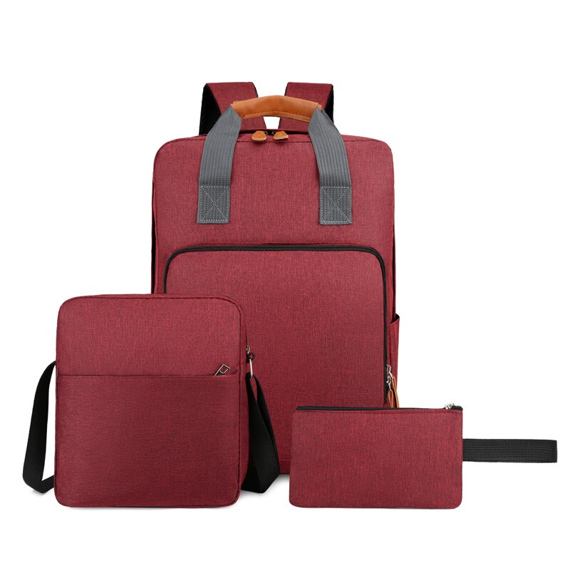 Business Casual Backpacks For Men Waterproof Oxford Cloth Bag Male Multifunction Portable Laptop Rucksack Unisex Bagpack
