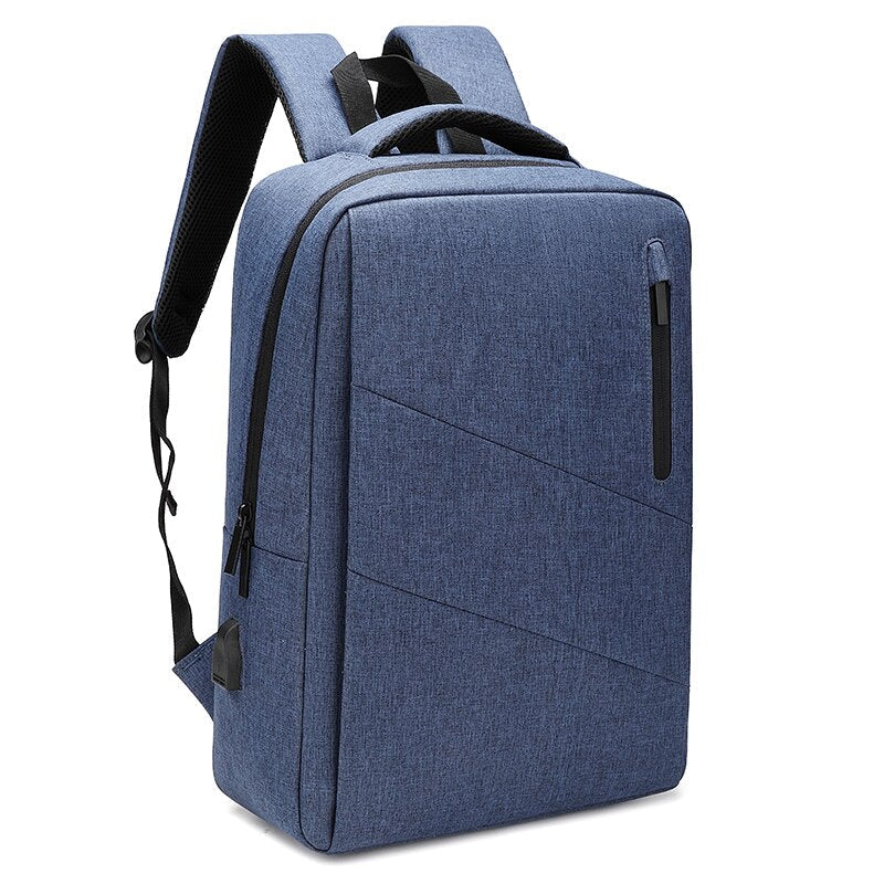 Business Backpacks For Men USB Charging Multi-function Bag For Laptop 15.6 Casual Waterproof Oxford Cloth Rucksack Man