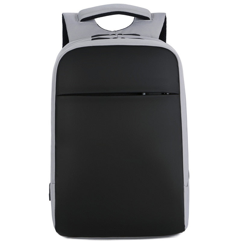 Casual Backpack For Man USB Charging Personality Oxford Cloth Notebook Backbag Multifunctional Waterproof Business Bag For Men