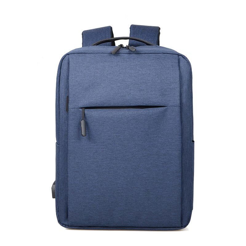 Business Backpack For Men USB Charging Rucksack Male Multifunctional Waterproof Oxford Cloth Bag For Laptop 15.6 Inch
