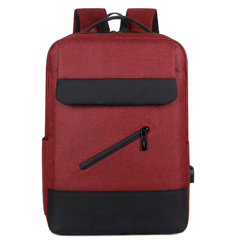 Men's Backpack Multifunction USB Charging Bag For Laptop Large Capacity Waterproof Rucksack Male Fashion Business Bagpack
