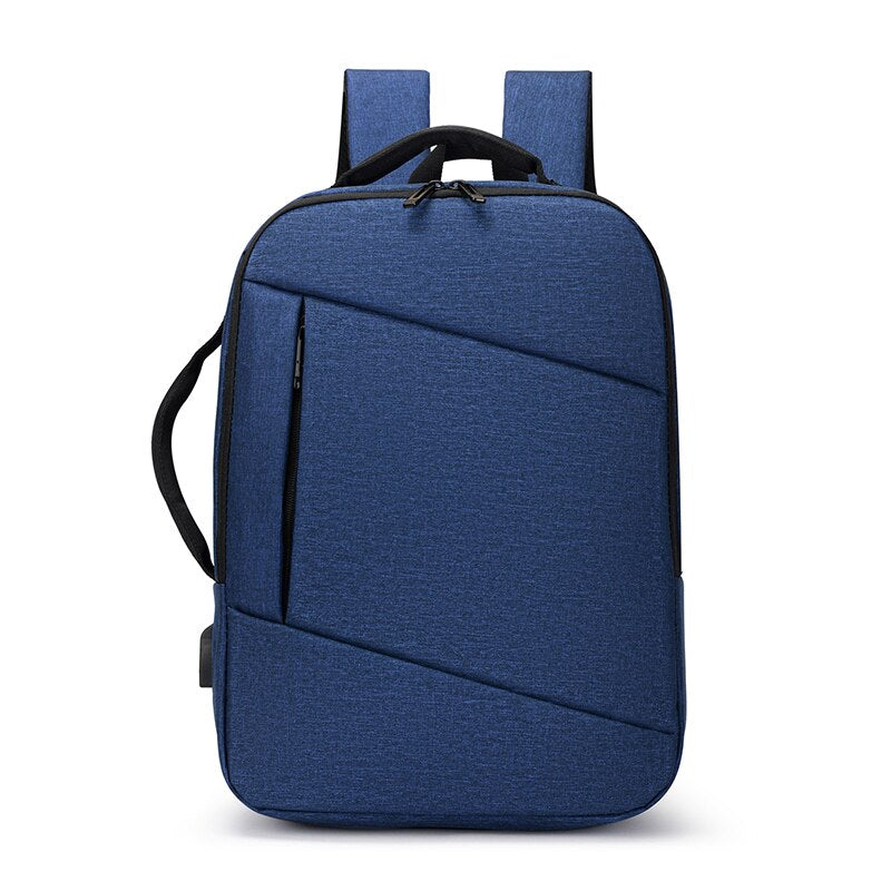 Multifunctional Men's Backpack Fashion Comfortable Large Capacity Business Bag High Quality Oxford Cloth Design Shoulder Handbag
