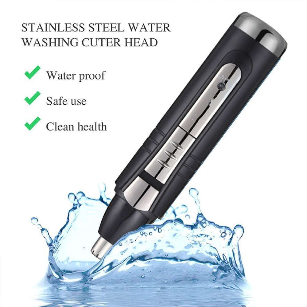 Electric Nose and Ear Trimmer 2 In 1 Face Care Hair Trimmer for Men Personal Care Tools Small Clipper with Cutting Guides
