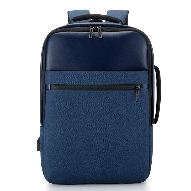 Business Backpack For Men Large Capacity USB Charging Bag Male Multifunction Waterproof Rucksack Fashion Portable Laptop Bagpack