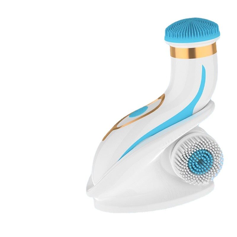 3 IN 1 Facial Cleansing Brush New Electric Cleanser Face Spin Brush Facial for Skin Deep Clean Electric Wash Brush Instrument