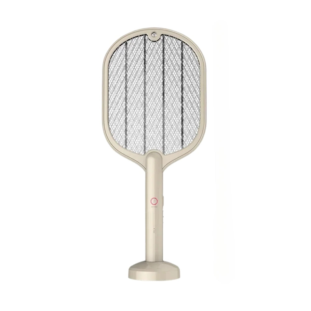 2 in 1 Electric Insect Racket Swatter USB Rechargeable Led Light Hand-Held Mosquito Killer Fly Bug Zapper Trap Mosquito Swatter