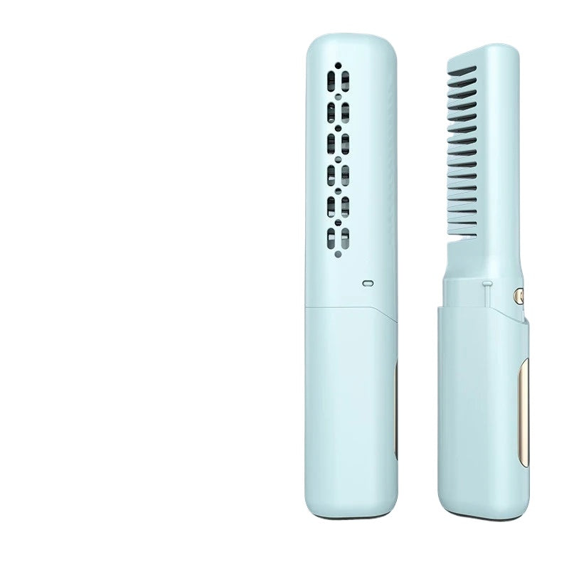Cordless Compact Hair Straightening Brush Automatic Power Off Protection Portable A Smooth Comb Not Harmful To Hair Anti-scald