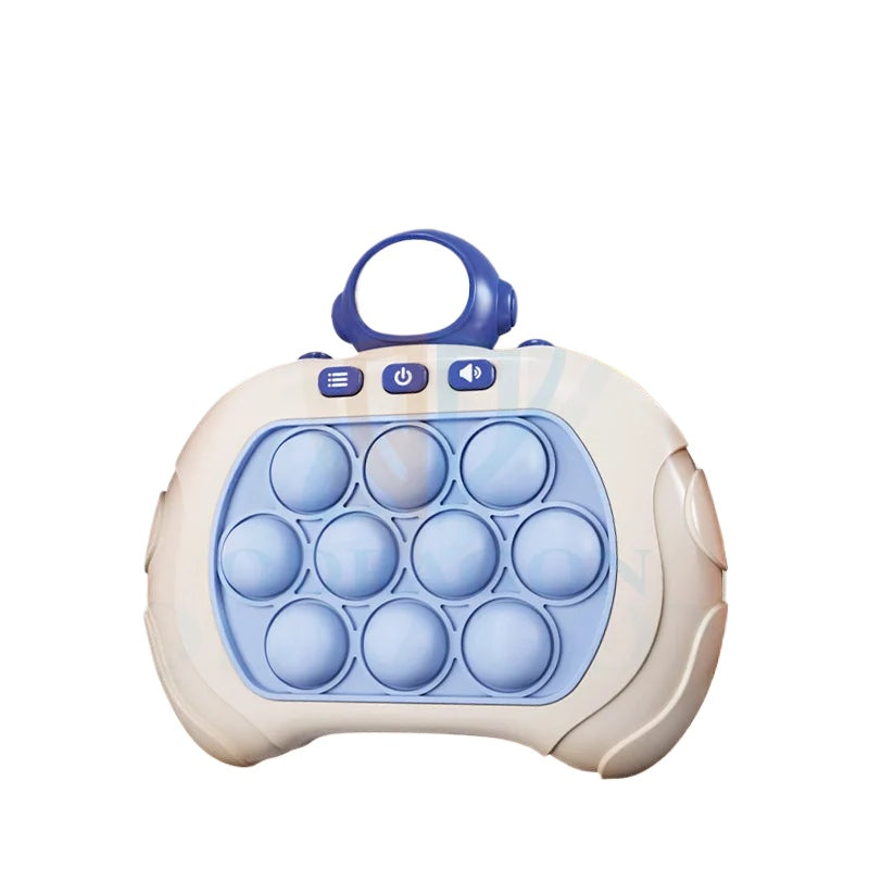 Pop Fidget Game Quick Push Bubble Game Handle Toy Anti-Stress Toys with LED Game Machine Relieve Stress Toys for Boys Girls Gift