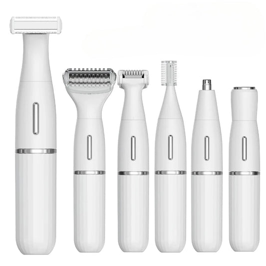 Electric Razor for Women Removal for Body Nose Hair Trimmer Face Shavers Eyebrow Leg Armpit Bikini Area Pubic Underarms Razors
