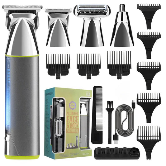 Multi-function Electric Shaver for Men Home Hair Clipper Set Nose Hair Trimmer for Men