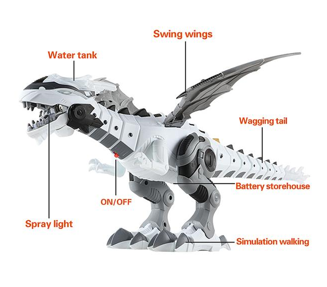 Intelligent Dinosaur Robot For Teenager Over 3 Years Of Age