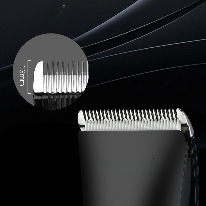 Adjustable Speed And Blade Professional Hair Trimmer For Men Rechargeable Beard Hair Clipper Electric Haircut Machine