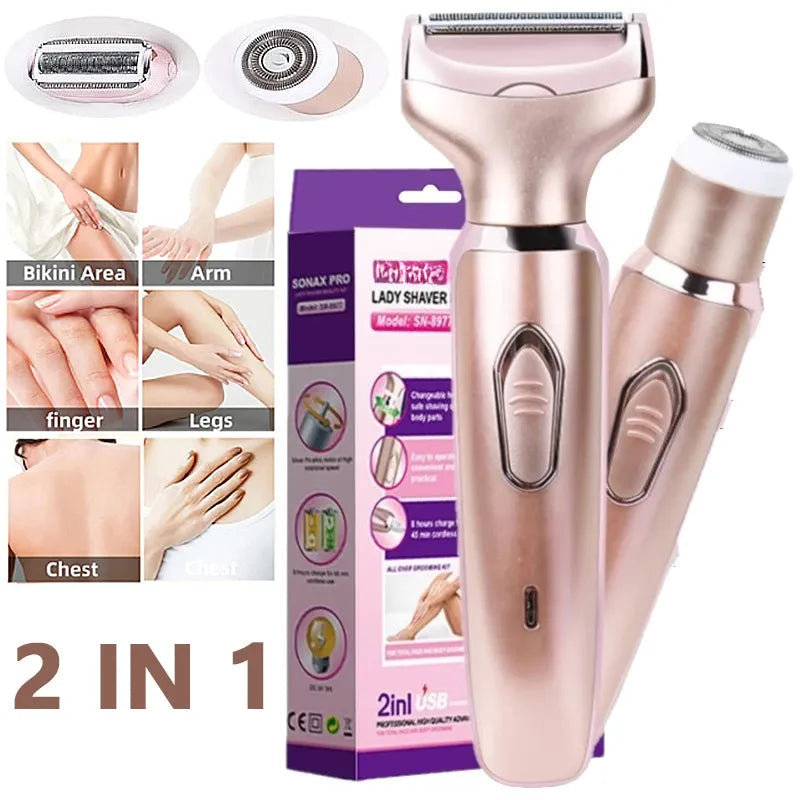 Intimate Haircut Trimmer Female Groin Depilation Clipper Women Epilator Secret Razor for Areas Place Bikini Zone